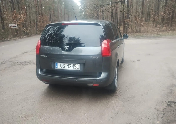 Peugeot 5008 cena 21800 przebieg: 320787, rok produkcji 2013 z Żywiec małe 121